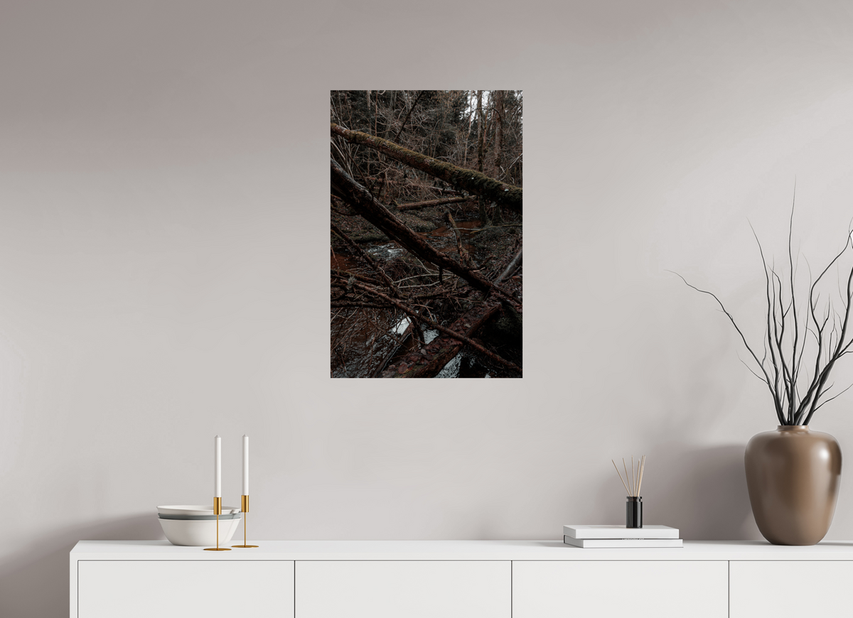 50 x 75 cm, Poster Fuji Crystal Pearl metallise L'enchevêtrement