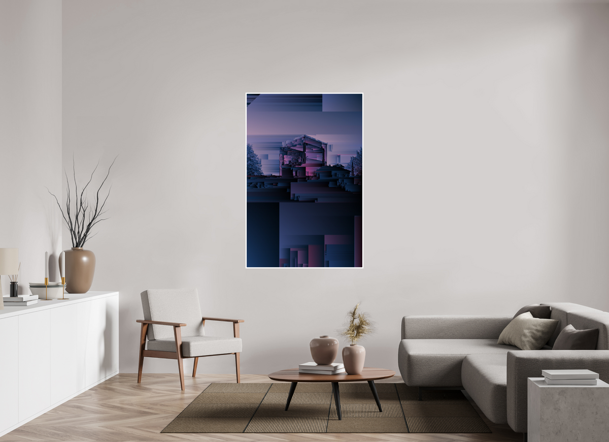 100 x 150 cm, Shopify Photographie d'art "L'ascenseur oublié" — Tirage fine art, Auvergne