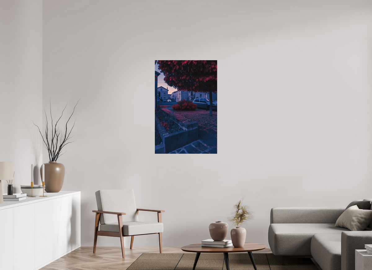 70 x 105 cm, Poster Fuji Crystal DP II mat L'arbre rouge