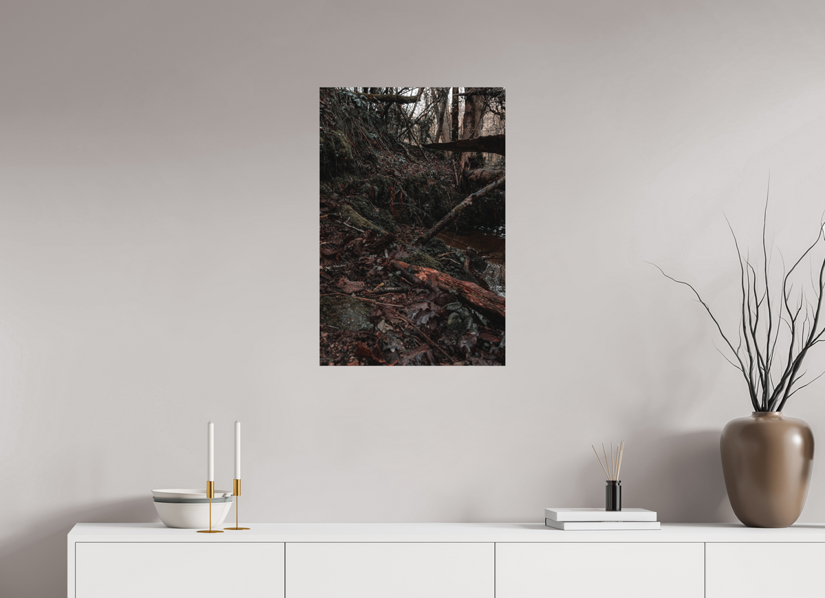 50 x 75 cm, Poster Fuji Crystal DP II mat Le sentier du ruisseau
