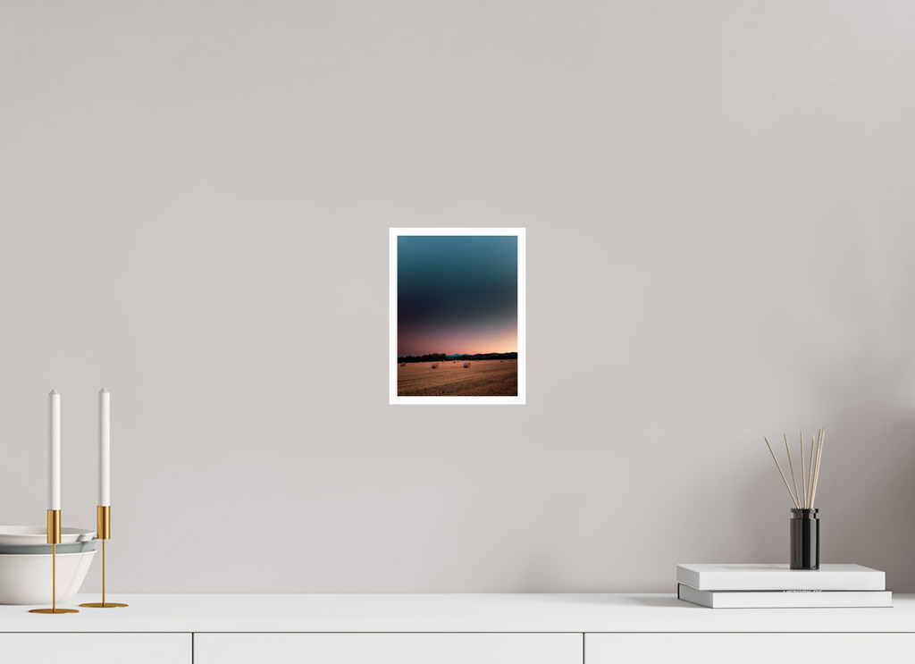 15 x 20 cm, Shopify Été près de Saint-Bonnet, le puy de Dôme au loin