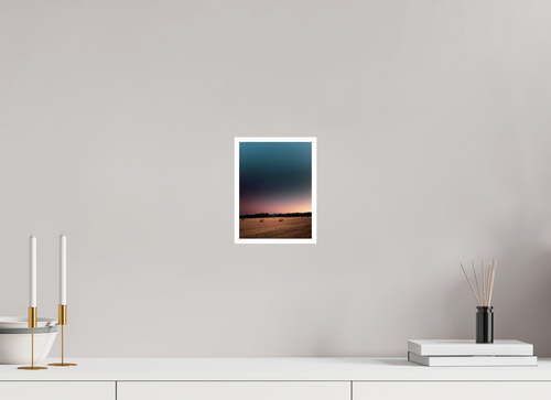 15 x 20 cm, Shopify Été près de Saint-Bonnet, le puy de Dôme au loin