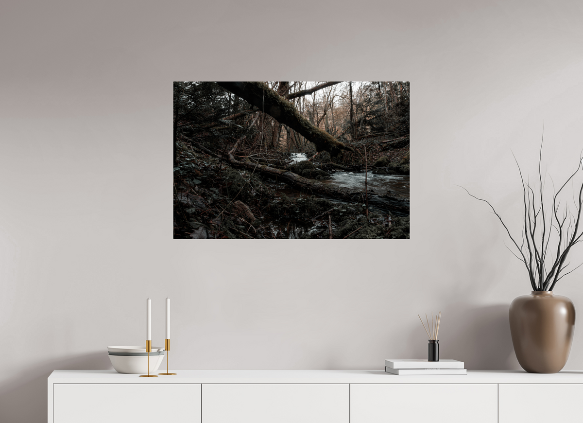 90 x 60 cm, Poster Fuji Crystal Pearl metallise Le tronc couché