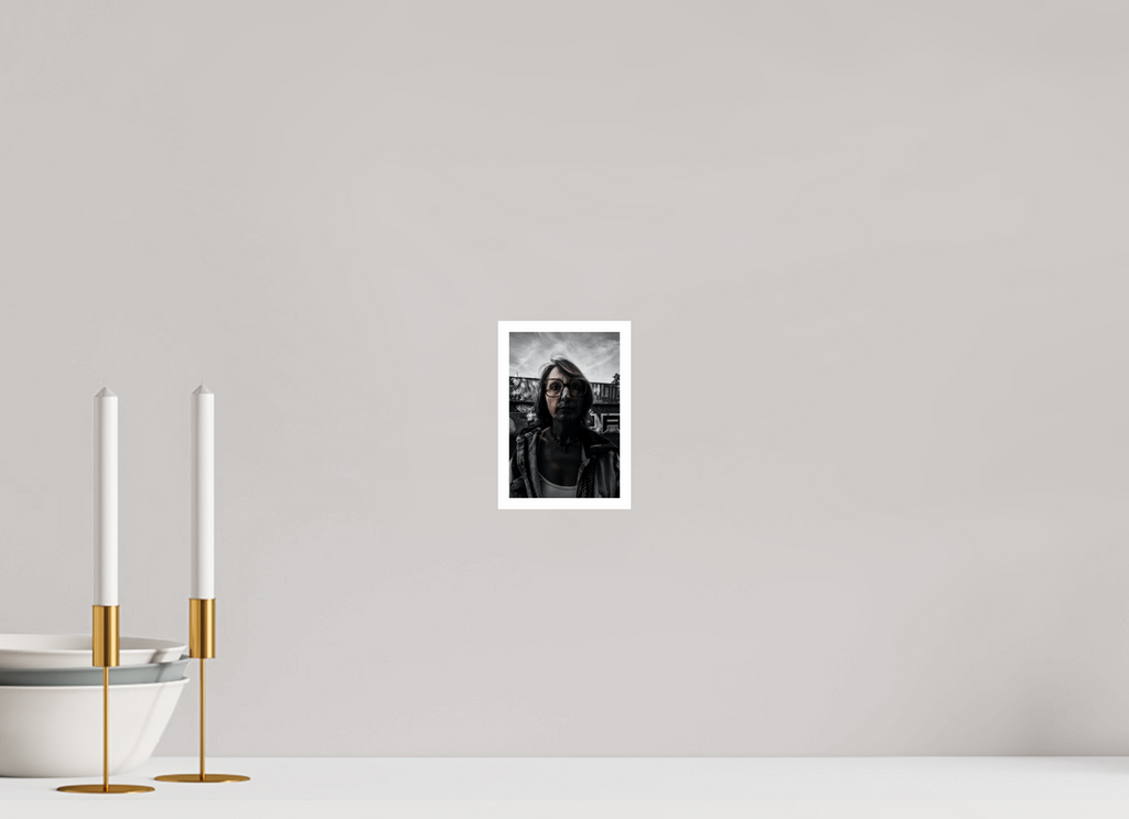 10 x 15 cm, Shopify Riom au crépuscule — double exposition