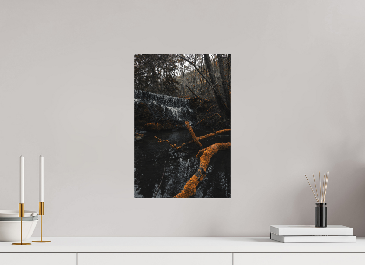 30 x 45 cm, Poster Fuji Crystal DP II mat La grande cascade