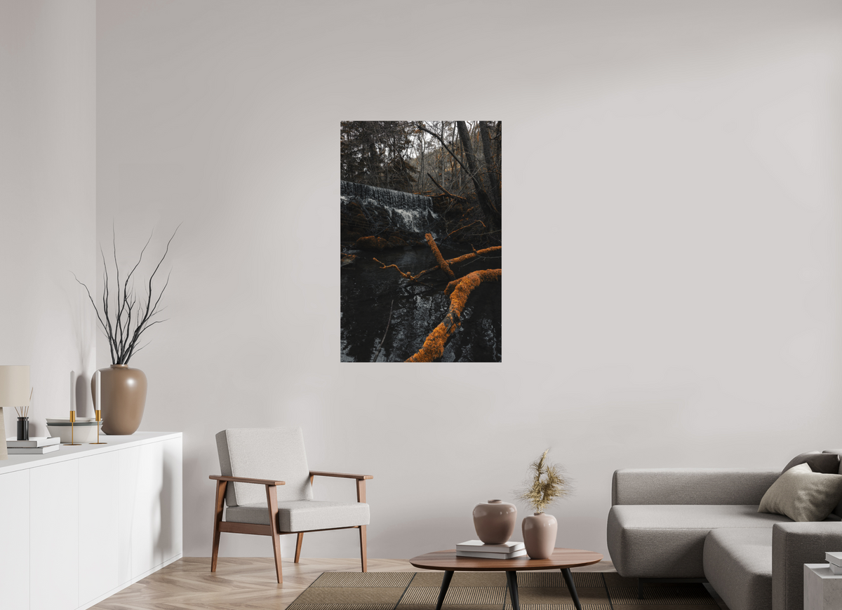 80 x 120 cm, Poster Fuji Crystal DP II mat La grande cascade
