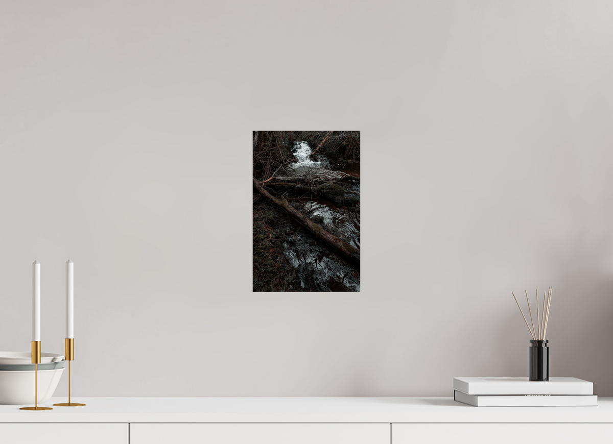 20 x 30 cm, Poster Fuji Crystal Pearl metallise Les petites cascades