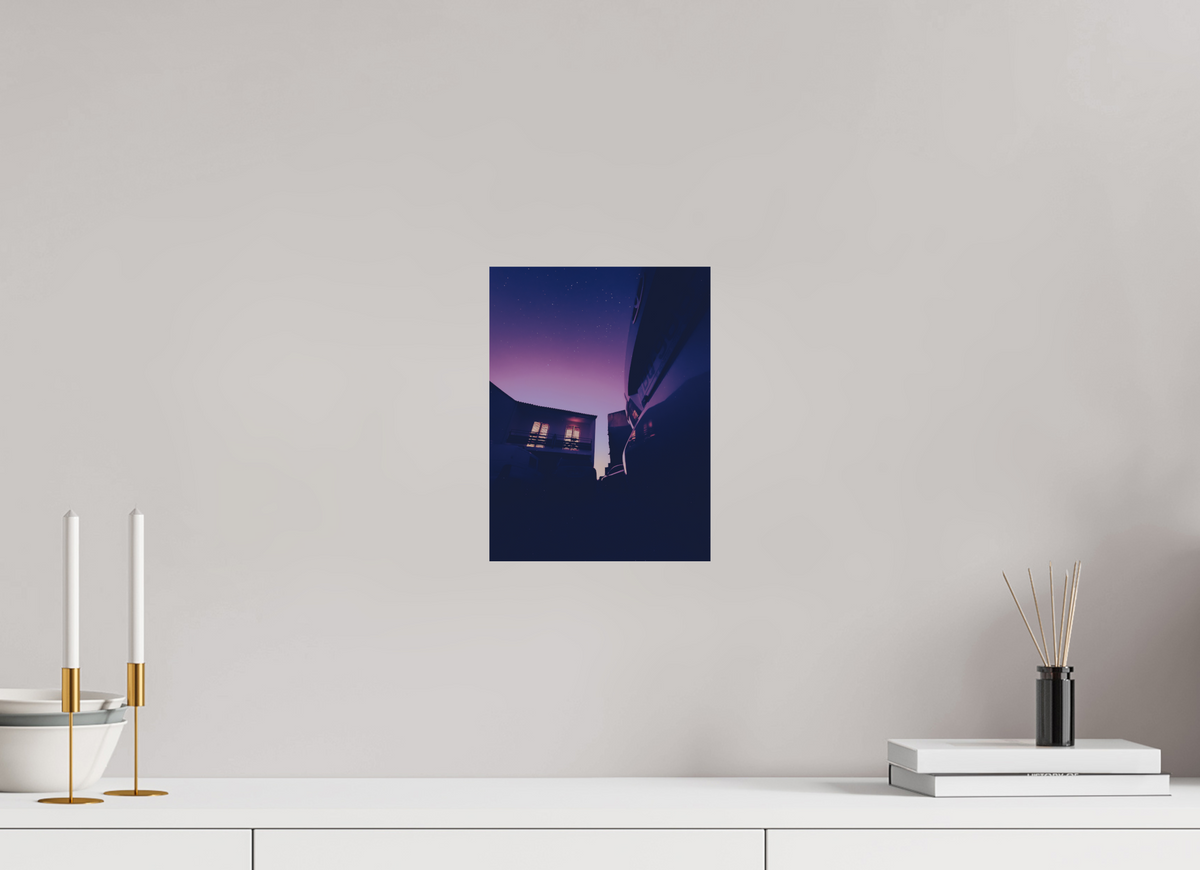 21 x 28 cm, Poster Fuji Crystal DP II mat La maison bleue