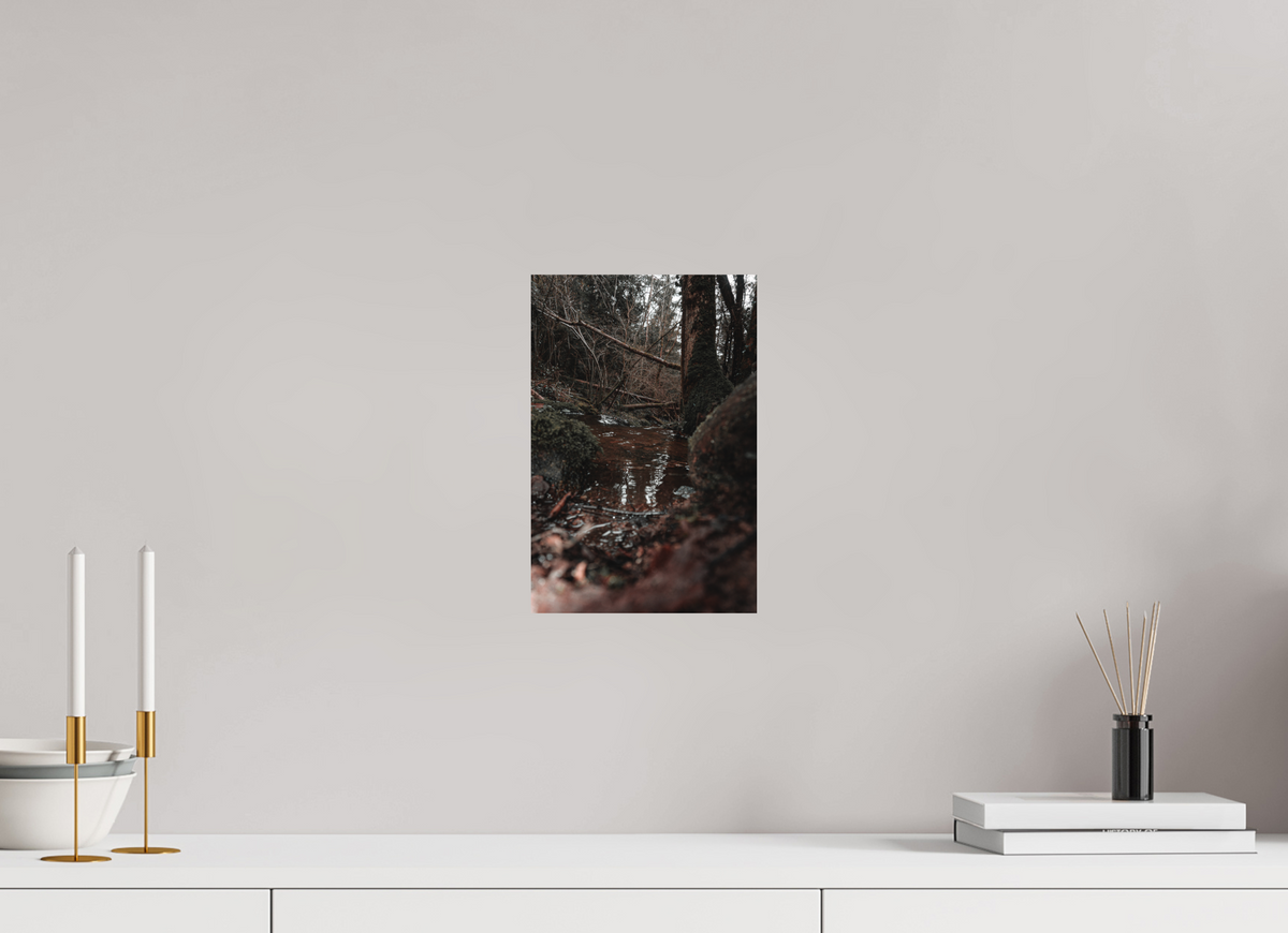 20 x 30 cm, Poster Fuji Crystal DP II mat Le ruisseau caché