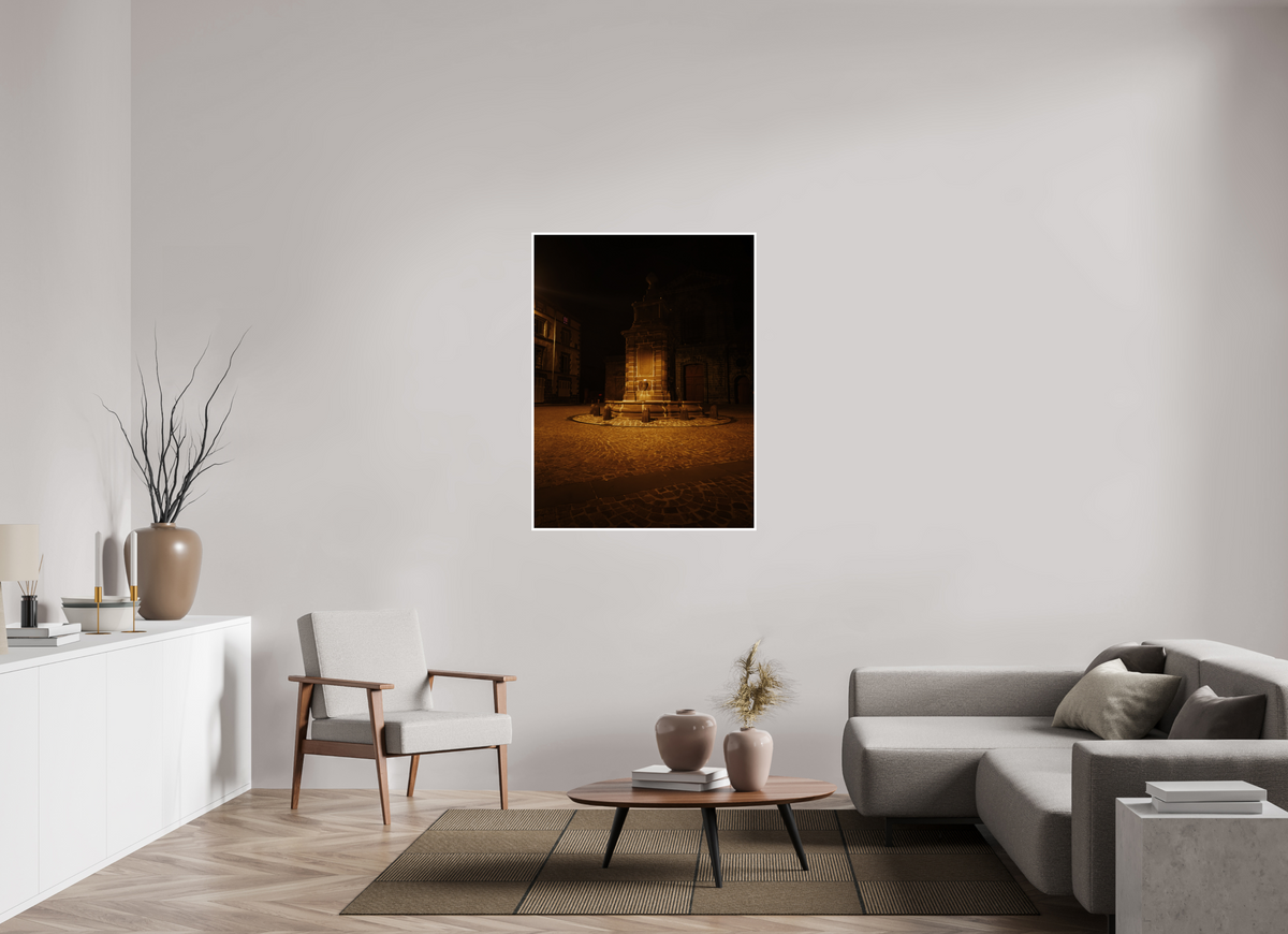 90 x 120 cm, Shopify Riom, fontaine de nuit