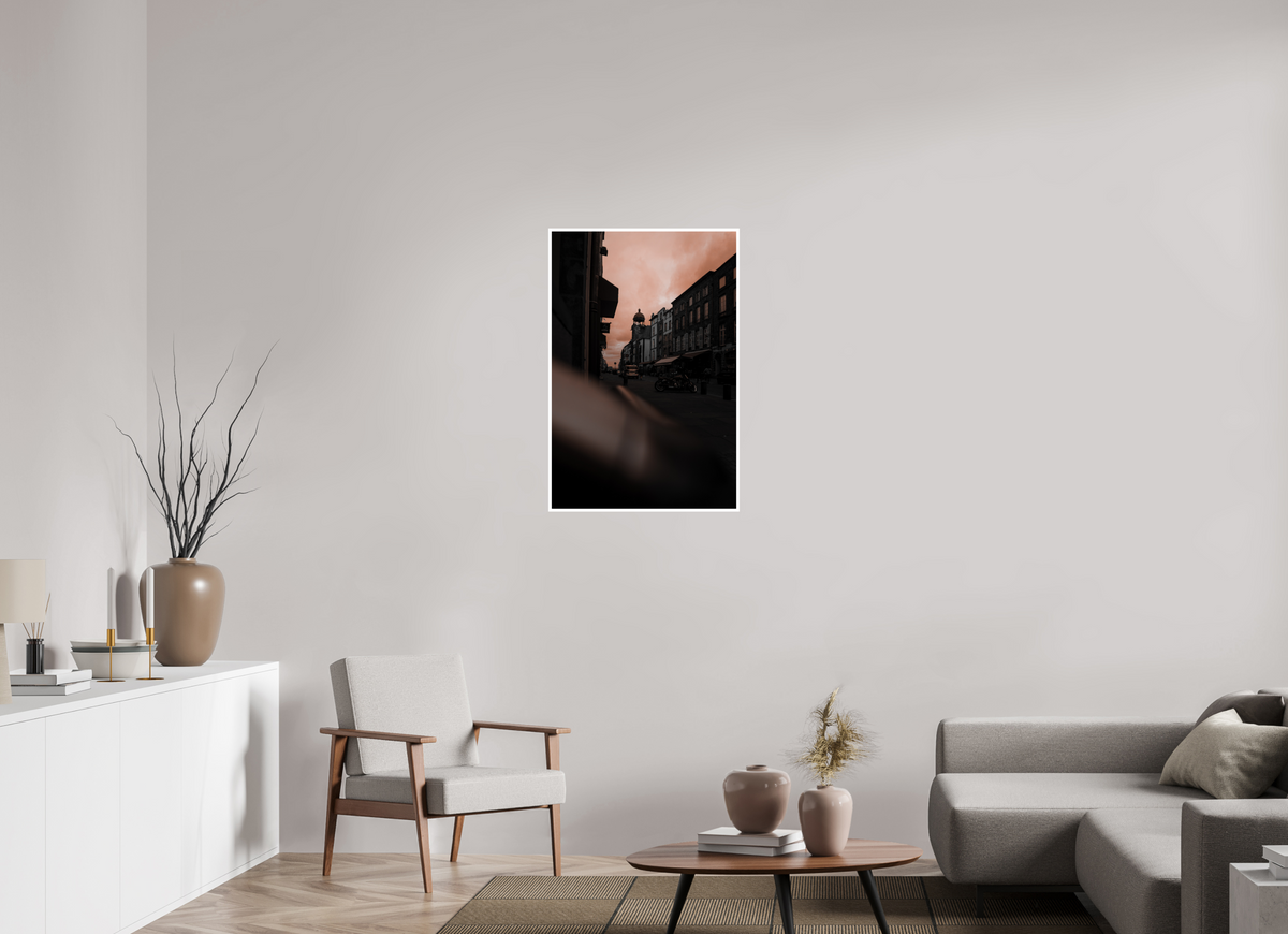60 x 90 cm, Shopify Riom au crépuscule