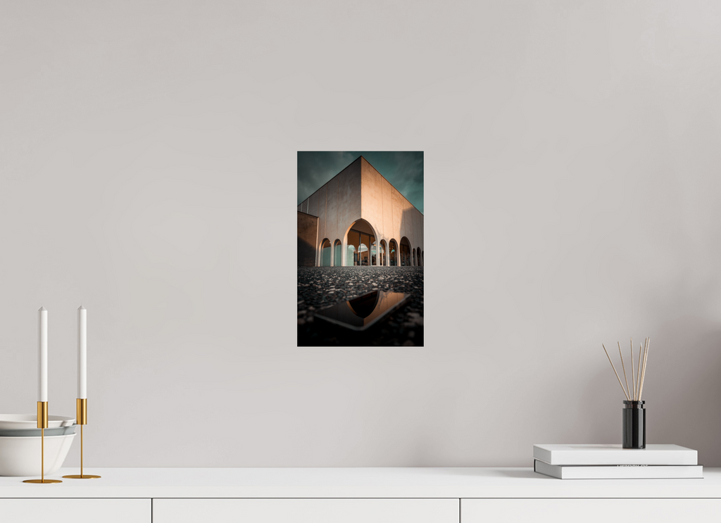 20 x 30,9 cm, Poster Fuji Crystal Pearl metallise Arcadia, le reflet