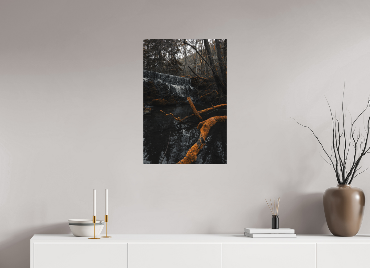 50 x 75 cm, Poster Fuji Crystal DP II mat La grande cascade