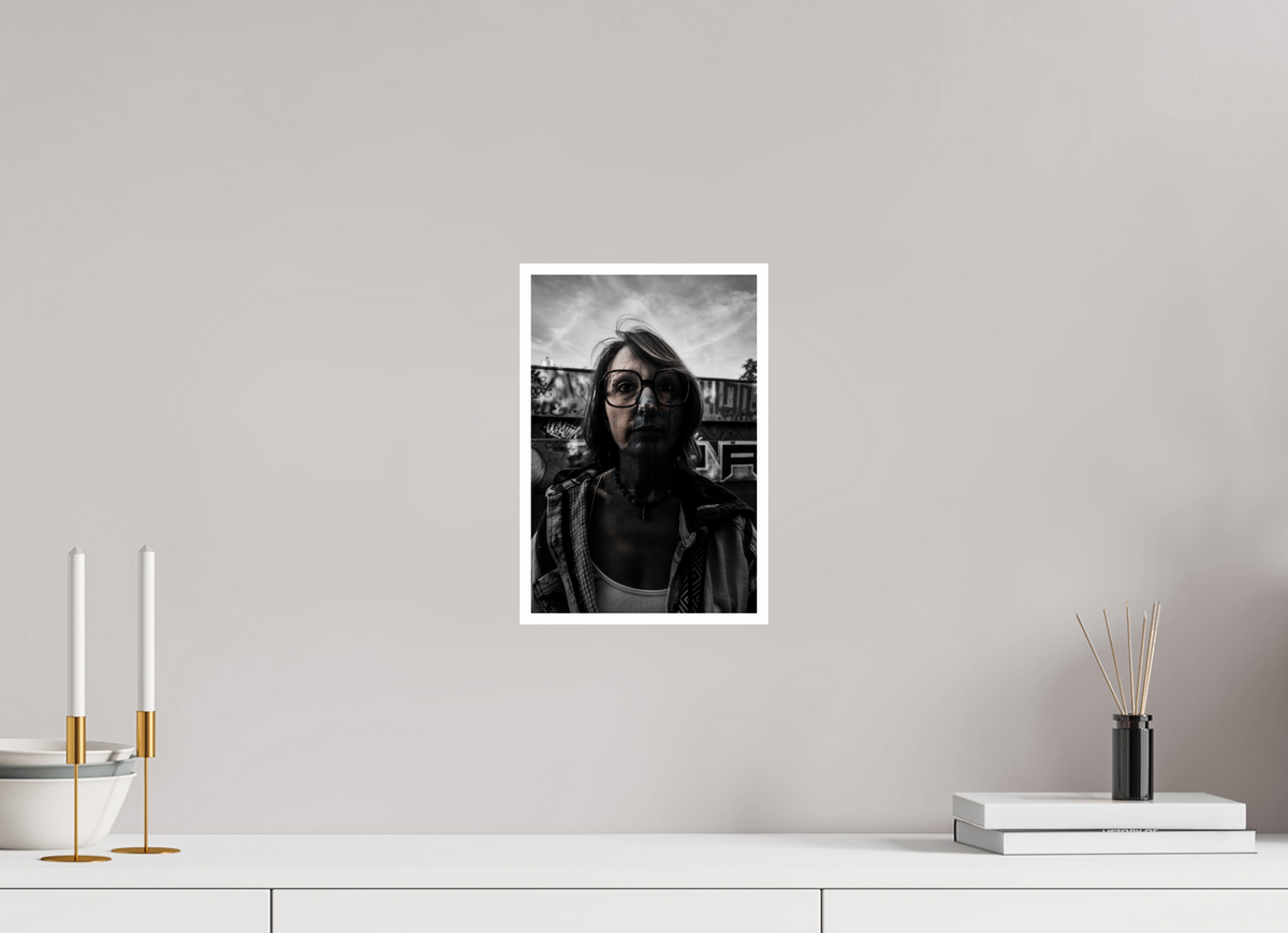 20 x 30 cm, Shopify Riom au crépuscule — double exposition