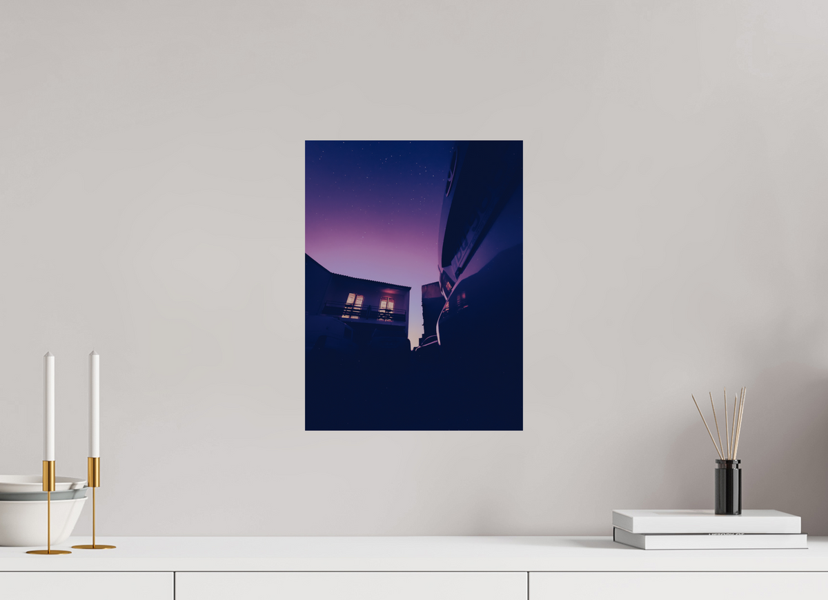 30 x 40 cm, Poster Fuji Crystal Pearl metallise La maison bleue