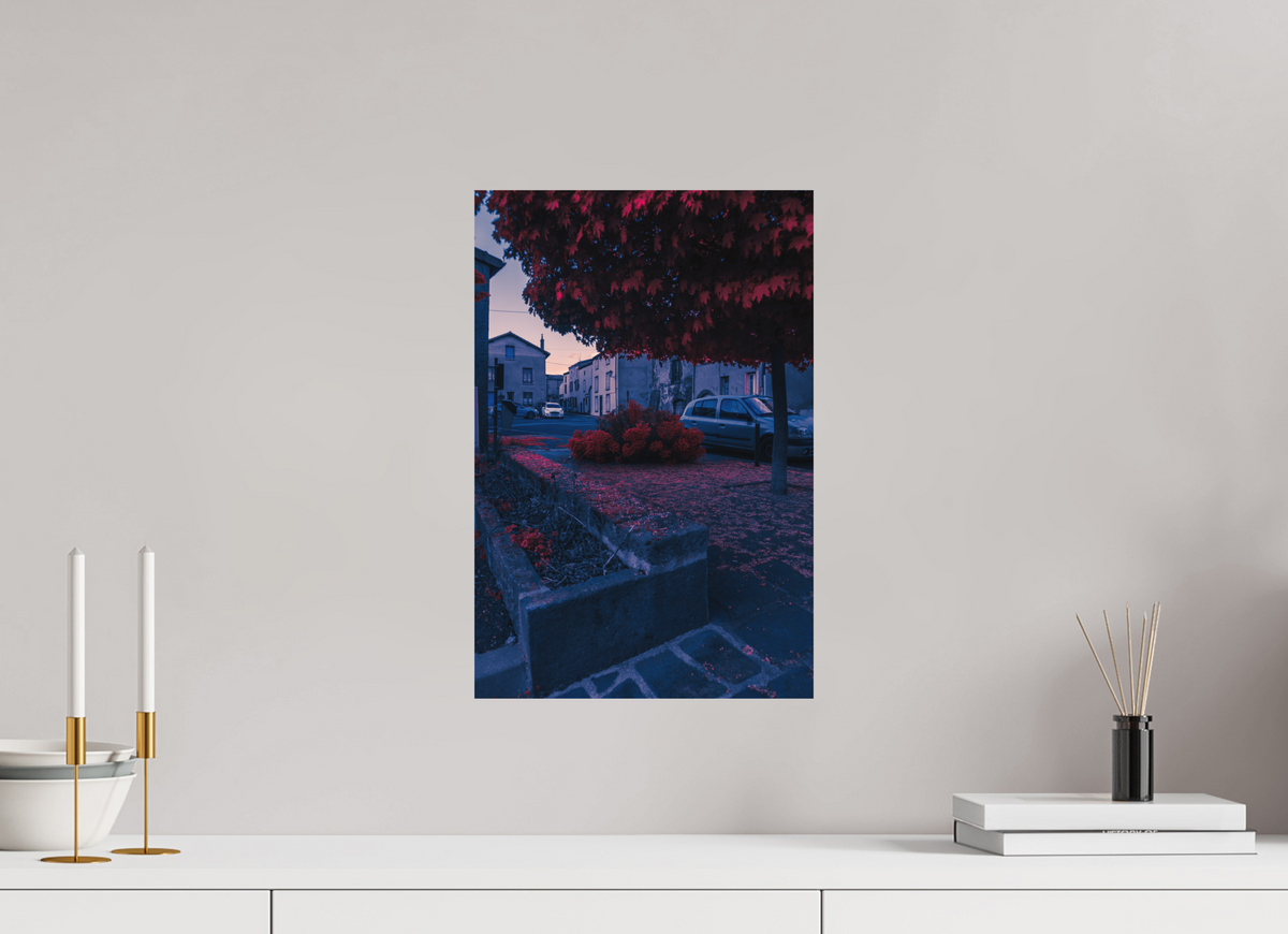 30 x 45 cm, Poster Fuji Crystal DP II mat L'arbre rouge