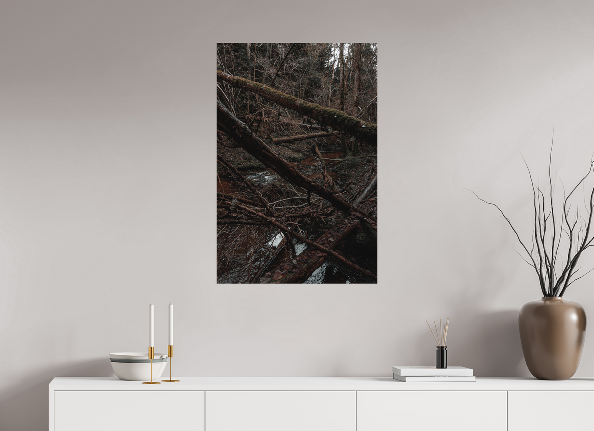 60 x 90 cm, Poster Fuji Crystal DP II mat L'enchevêtrement