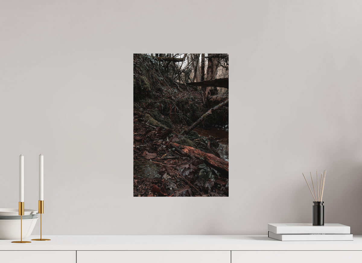 30 x 45 cm, Poster Fuji Crystal DP II mat Le sentier du ruisseau
