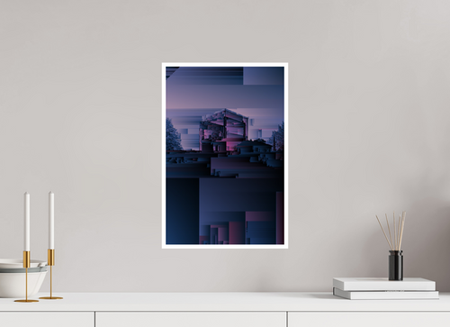 30 x 45 cm, Shopify Photographie d'art "L'ascenseur oublié" — Tirage fine art, Auvergne