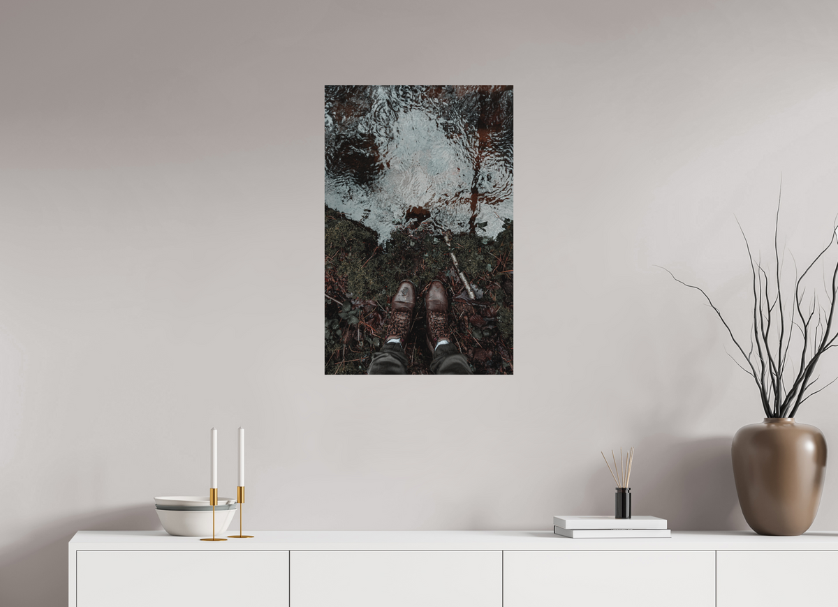 50 x 76,8 cm, Poster Fuji Crystal DP II mat Au bord de l'eau