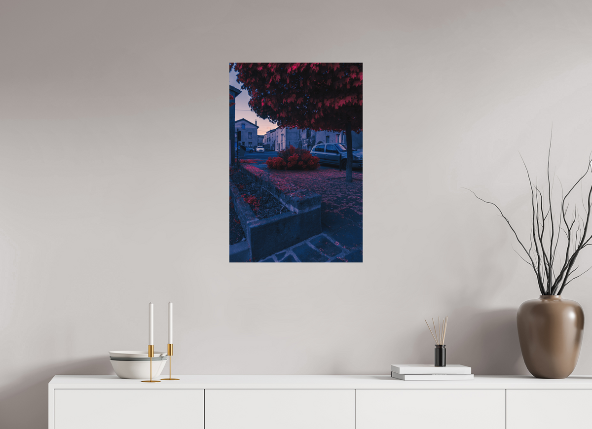 50 x 75 cm, Poster Fuji Crystal DP II mat L'arbre rouge