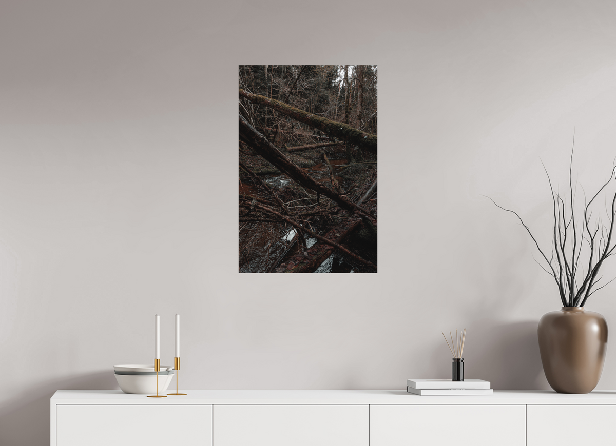 50 x 75 cm, Poster Fuji Crystal DP II mat L'enchevêtrement