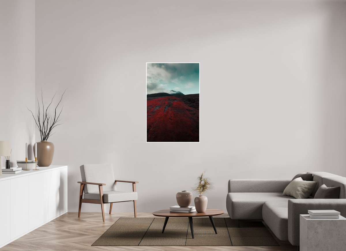 80 x 120 cm, Shopify Entre le Pariou et le puy de Dôme, sentier de lave