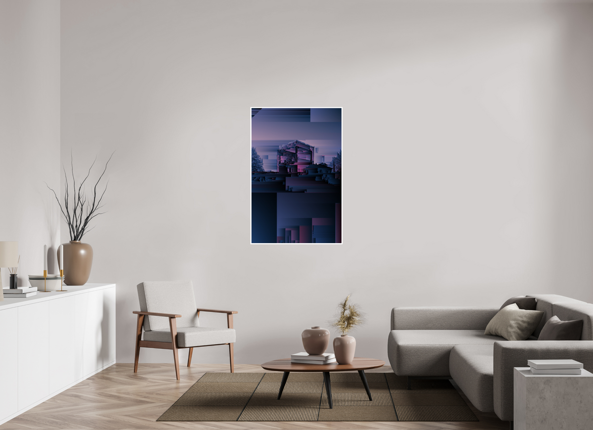80 x 120 cm, Shopify Photographie d'art "L'ascenseur oublié" — Tirage fine art, Auvergne