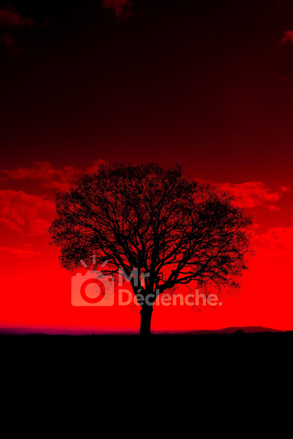 Aube rouge – photographie MrDéclenche.