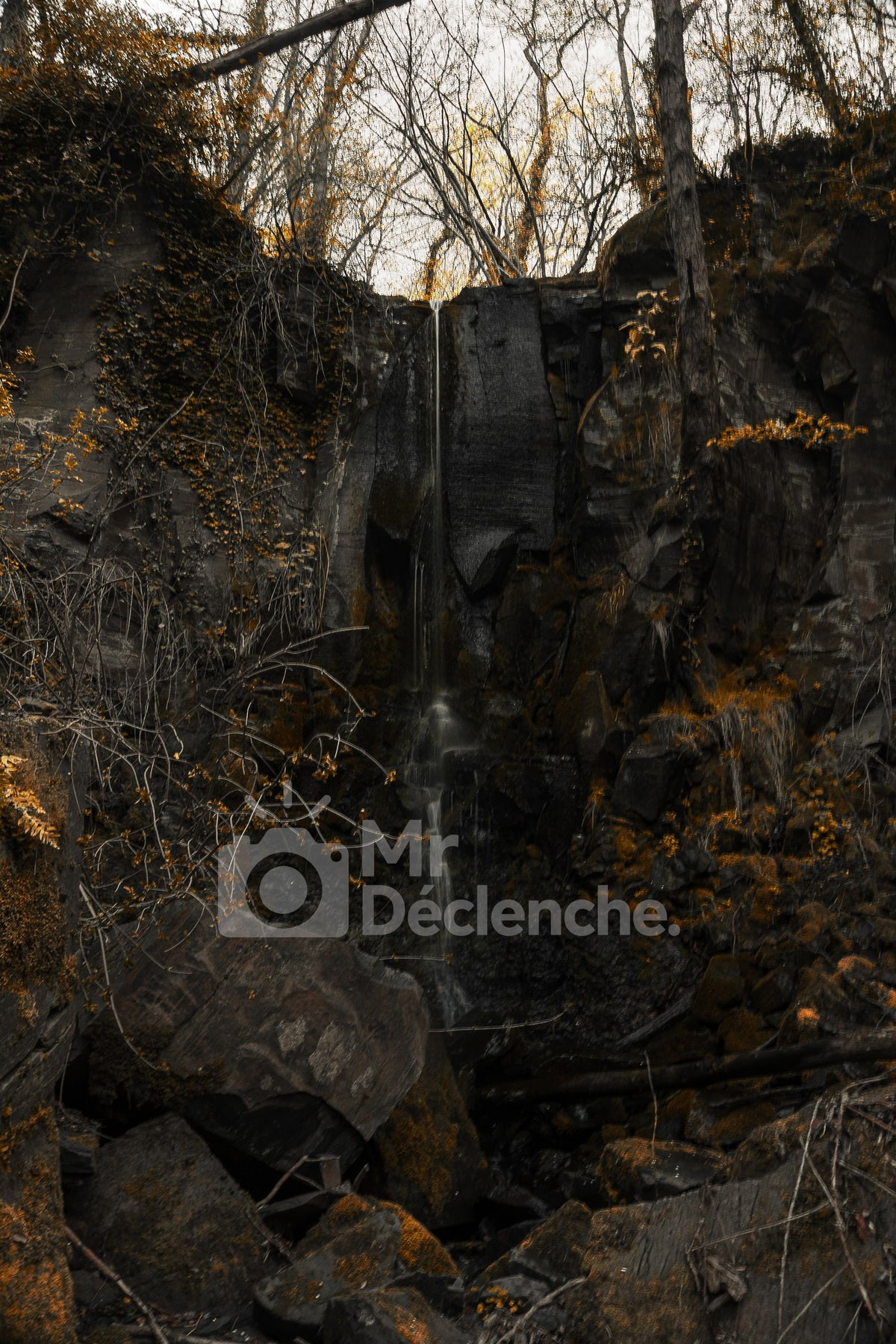 La cascade sèche – photographie MrDéclenche.