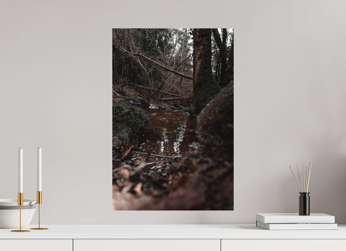 40 x 60 cm, Poster Fuji Crystal DP II mat Le ruisseau caché