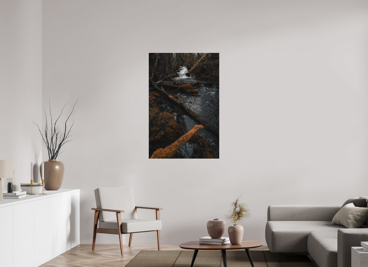80 x 120 cm, Poster Fuji Crystal DP II mat Le torrent doré