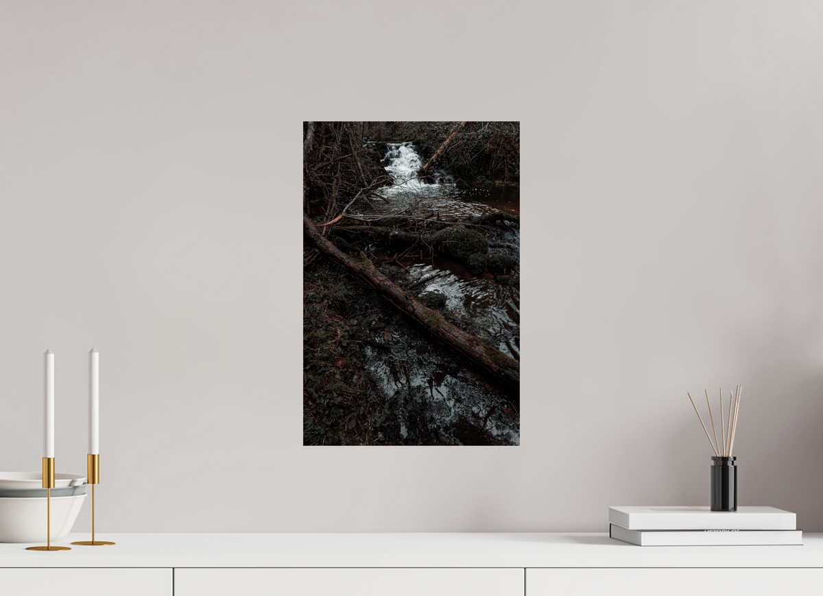 30 x 45 cm, Poster Fuji Crystal Pearl metallise Les petites cascades