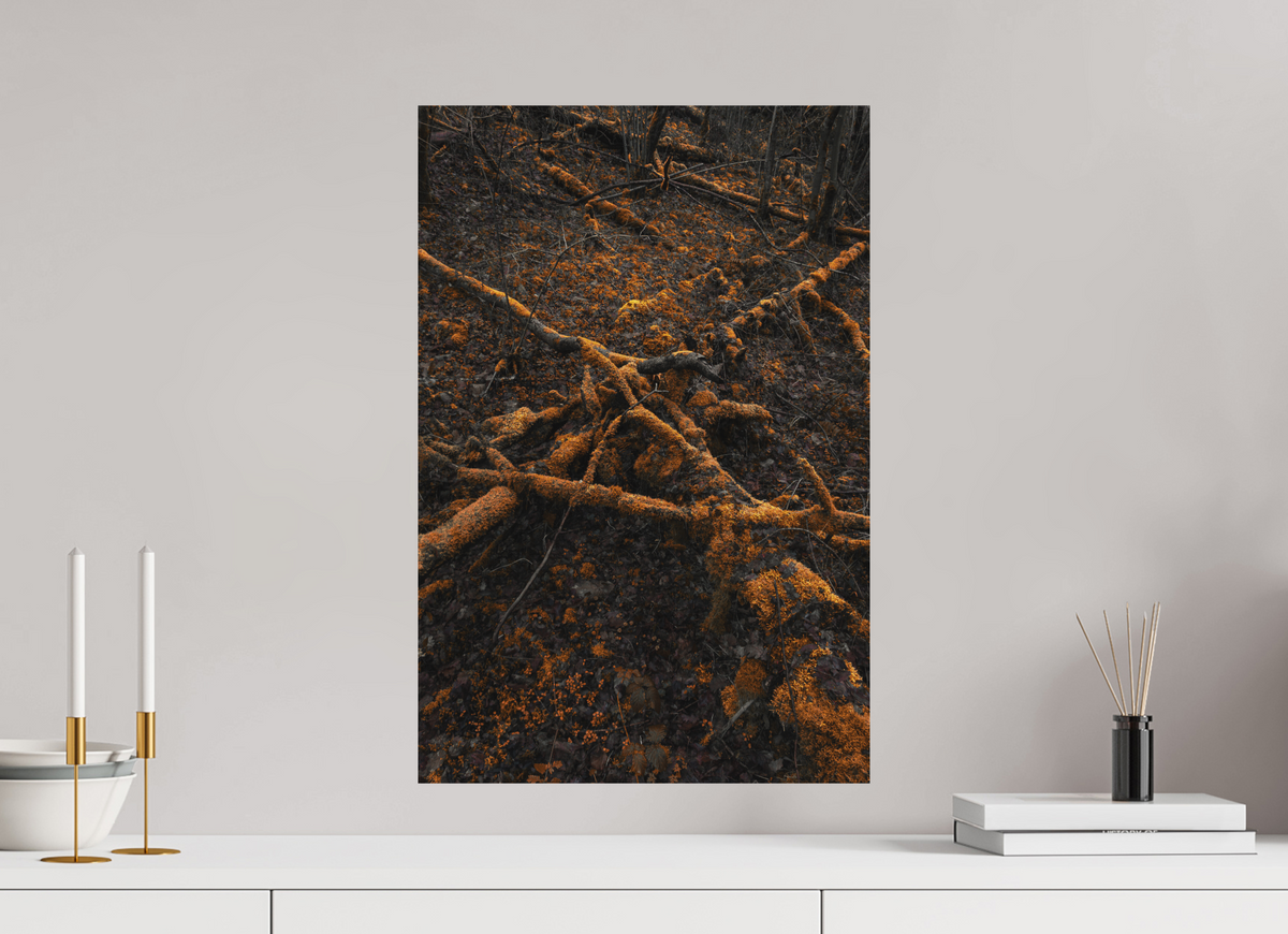 40 x 60 cm, Poster Fuji Crystal DP II mat Les branches dorées