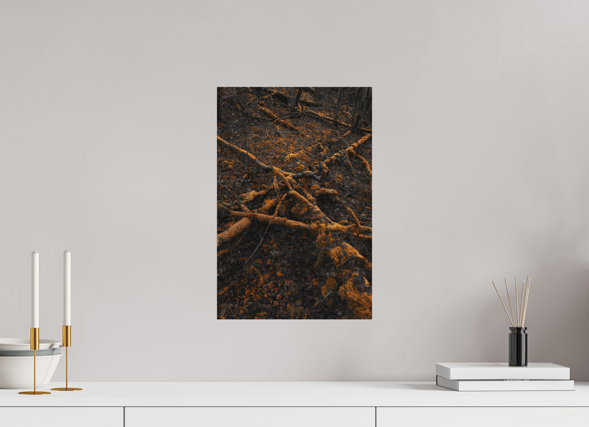 30 x 45 cm, Poster Fuji Crystal DP II mat Les branches dorées