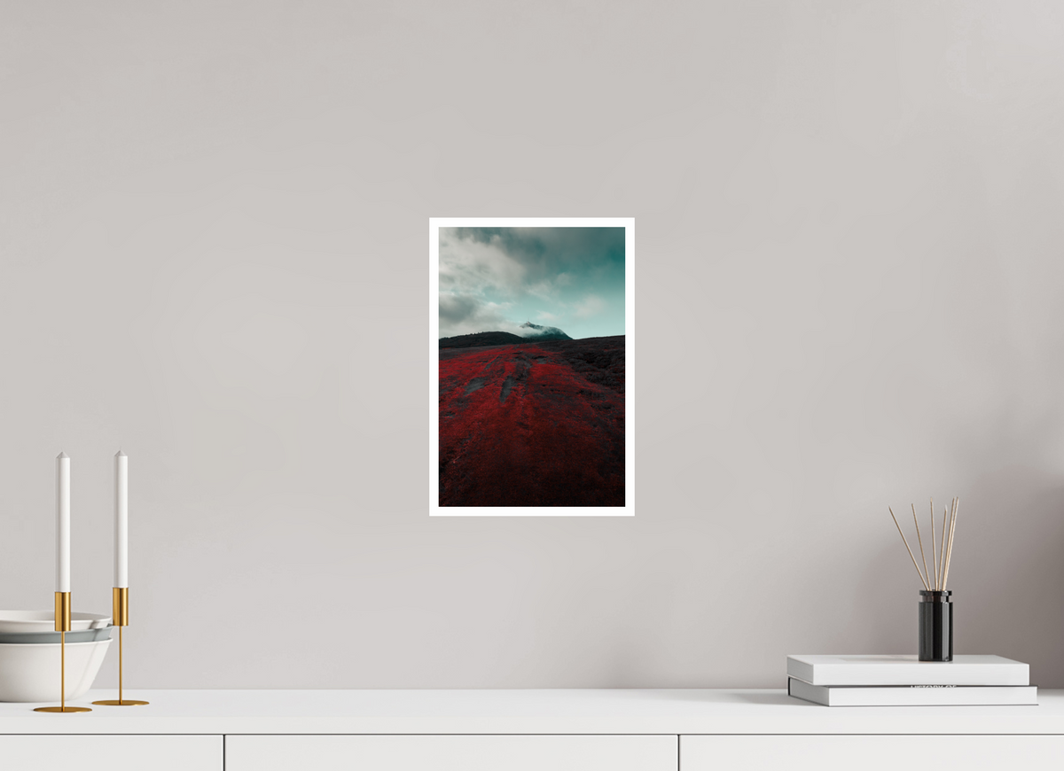 20 x 30 cm, Shopify Entre le Pariou et le puy de Dôme, sentier de lave