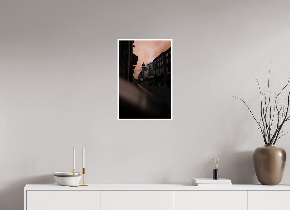 40 x 60 cm, Shopify Riom au crépuscule