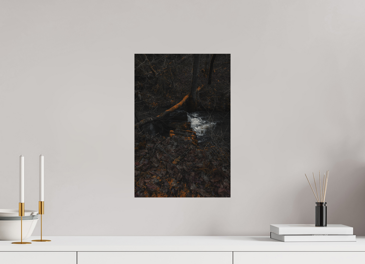 30 x 45 cm, Poster Fuji Crystal DP II mat La source sous les branches